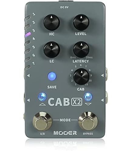 ギター　アンプシミュレータ　MOOER PREAMP MODEL X X2 Mooer PREAMP MODEL X2